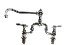 Vintage Chrome Bridge Faucet