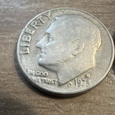 1973 D & 1978 D Roosevelt Dime 10C Copper Circulated Business Strike