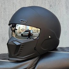 Retro Motorcycle Helmet ABS Lightweight Full Coverage Racing Motorbike Helmets