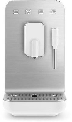 Smeg BCC12WHMEU Kompakt-Kaffeevollautomat, 1350 W, 1,4 L Wassertank, 8 Funktione