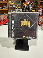 Final Doom PS1 Playstation 1 ps1 Black Label Complete With REG Card Pre- Owned