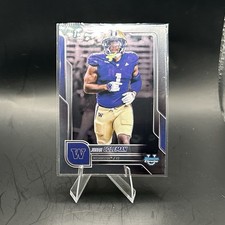2025 Bowman University Chrome Jonah Coleman Washington Huskies NCAA Football #18