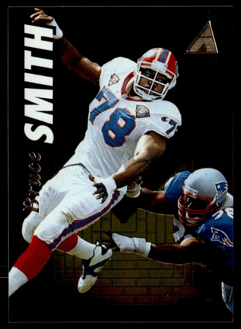 1995 Pinnacle Zenith Bruce Smith #Z90
