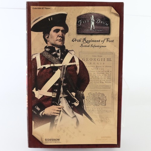 64th Regiment Of Foot British Infantryman 12" Revolution Soldier Sideshow 1:6