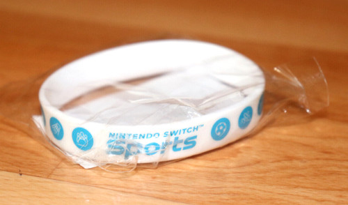 Nintendo Switch Sports Rare Silicone Bracelet / Wristband