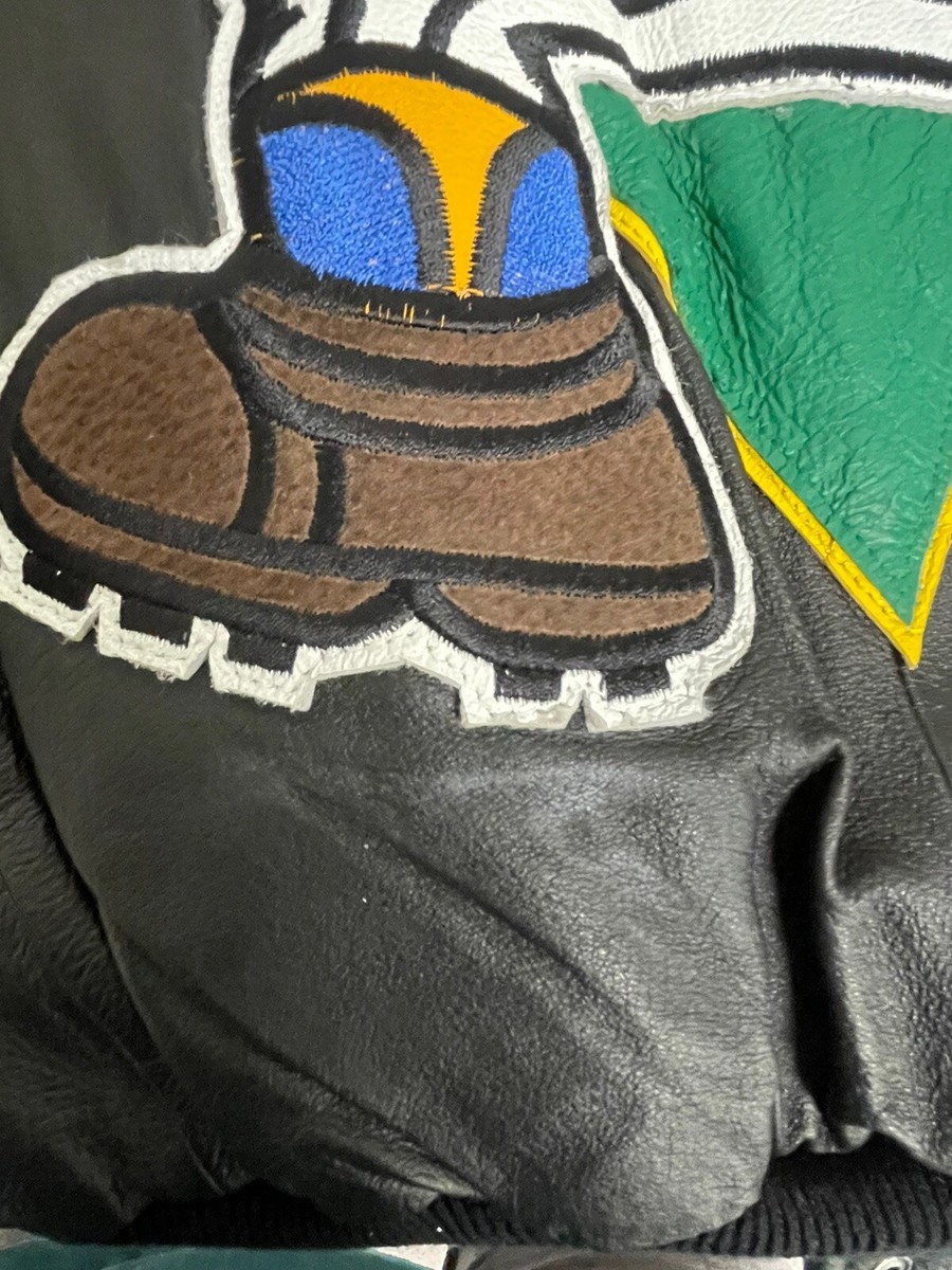 New With Tags 1994 POPEYE Montana Toons Leather Jacket RARE