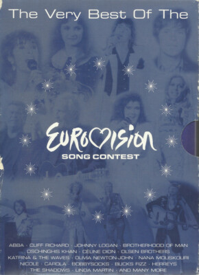 Various - The Very Best Of The Eurovision Song Contest (Box + 4xDVD (Sealed dvd)