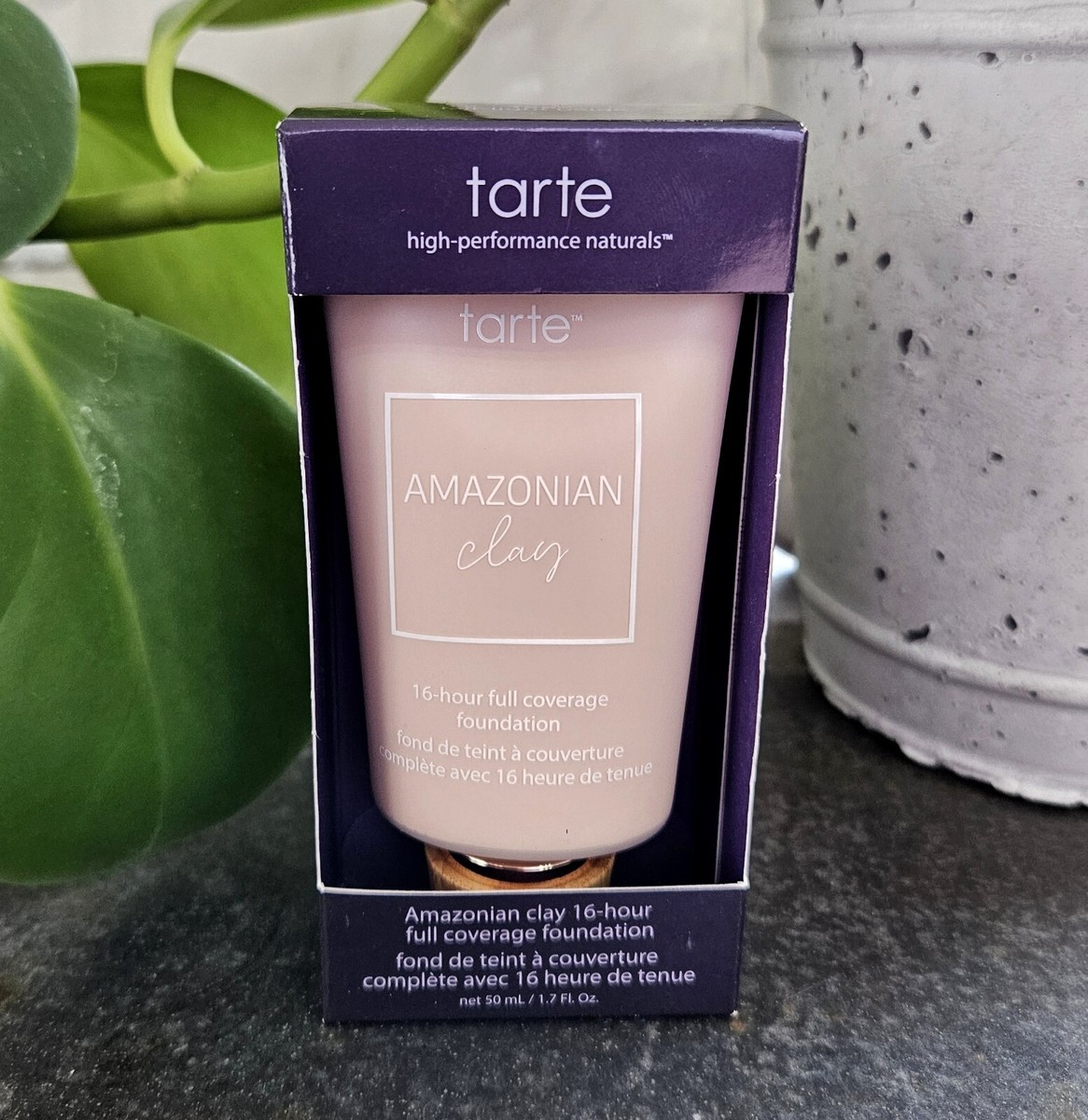 2)Tarte 18B FAIR LIGHT BEIGE Amazonian Clay 16HR Hour Full Cover