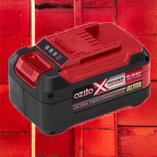 Ozito Power X Change 18V 5.2Ah Ultra High Capacity Li+ Battery Spare