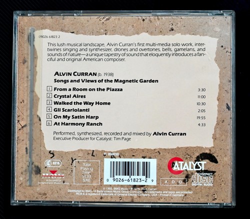 Curran, Alvin - Songs And Views From Magnetic Garden - Curran Experimental CD - Picture 4 of 5