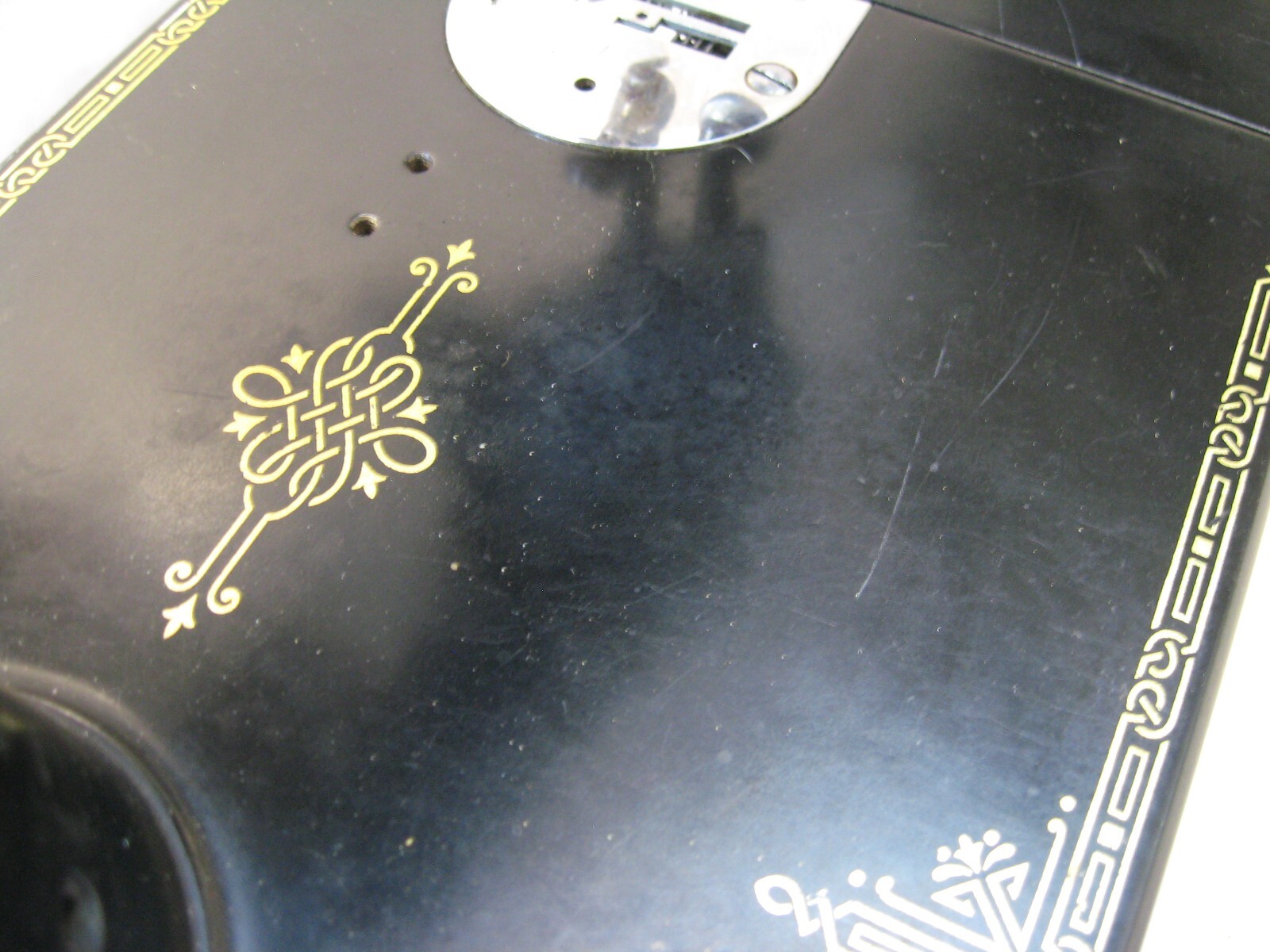 Vtg 1939 Singer 221 Featherweight Nice Sewing Machine Hull Only 4 Parts