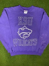 90s KSU Wildcats - Vintage College Sweatshirt Large 