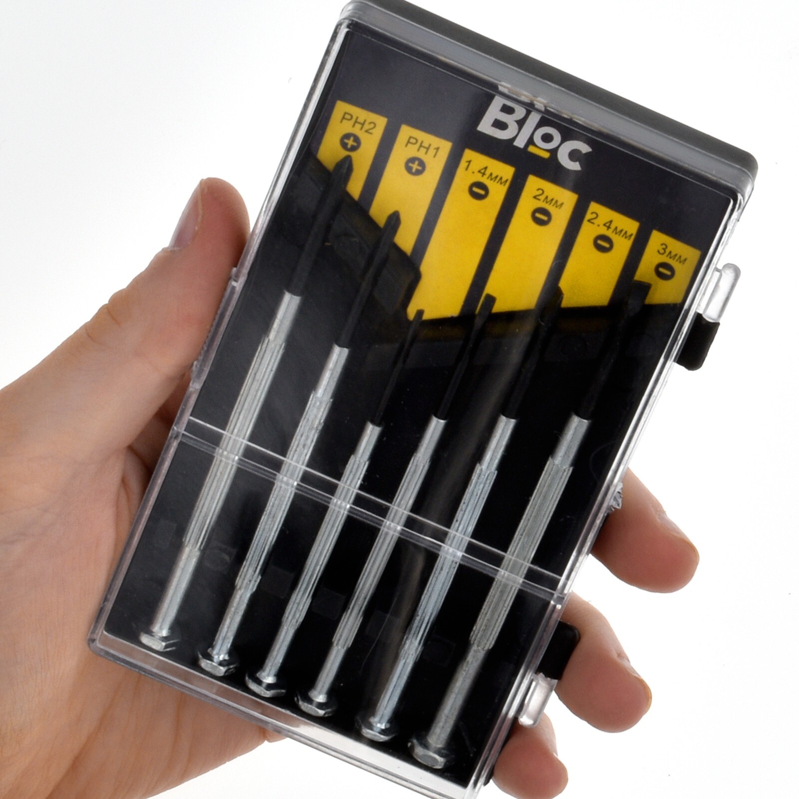 PRECISION MULTI SCREWDRIVER SET Mini Small Tiny Cross Slotted Flat Long Reach