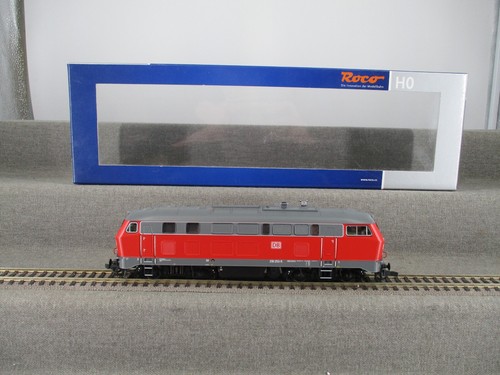 Roco Spur H0 72750 Diesellok BR 218 252-5 der DB DC DSS Analog in OVP | Zustand: Gebraucht
