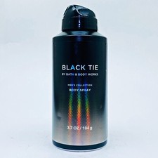 1 Bath  Body Works BLACK TIE Ombre MEN Body Spray Mist Perfume 3.7 oz