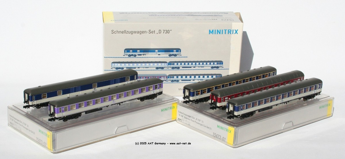 ◉TRIX◉MINITRIX◉15710◉Schnellwagen-set◉ Schnellzugwagen. | Trix Websites