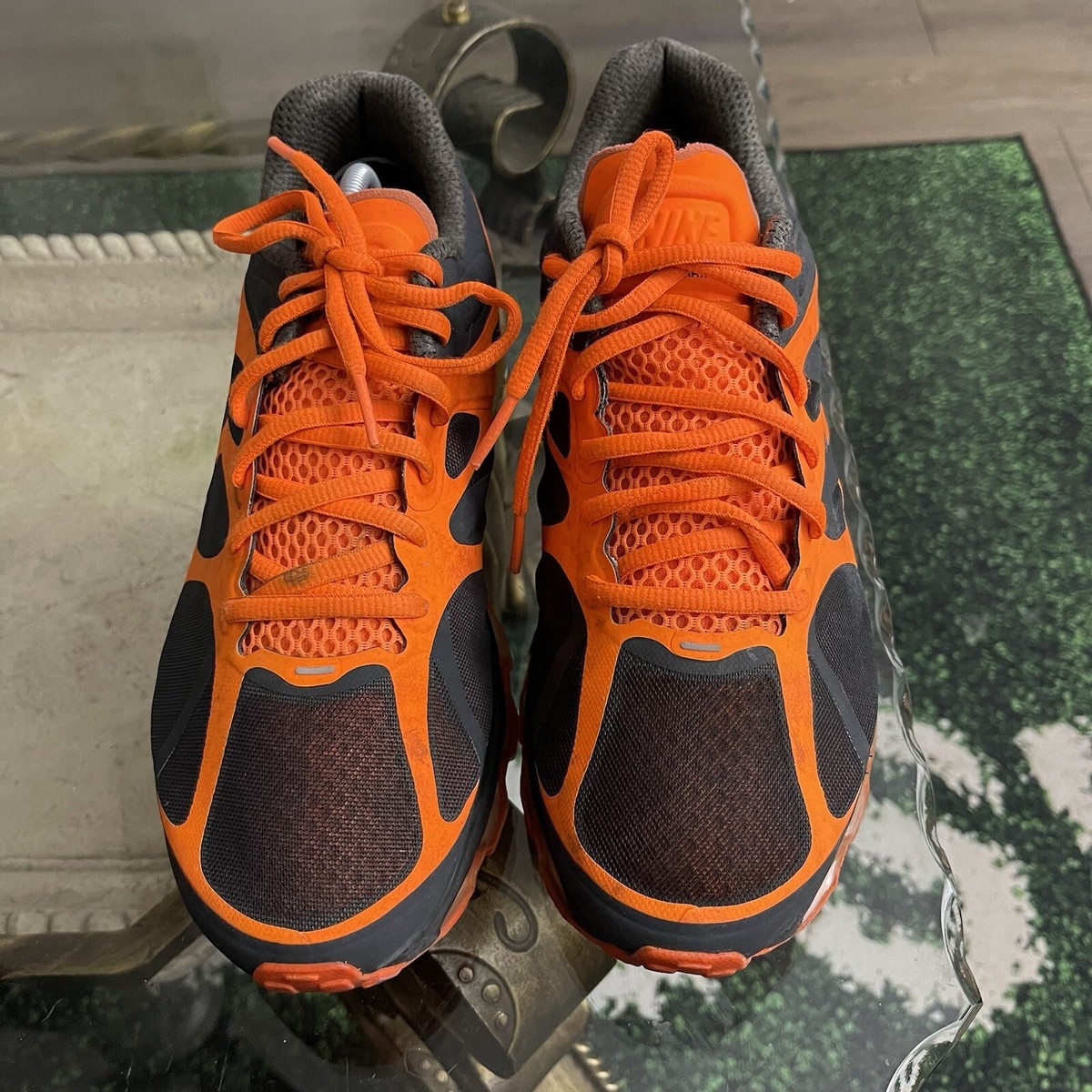 ✔️NIB✔️ NIKE Air Max+ 2012 Anthracite Total Orange Nike Air Max + 2012 Total Orange Size 8 Anthracite Black  main image 3