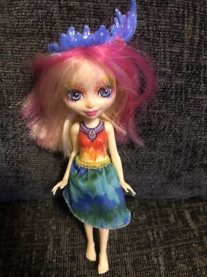 Mattel Enchantimals Peeki Papagei Puppe Figur - ohne Haustier