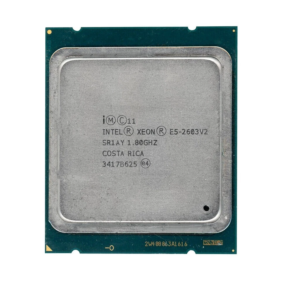Intel Xeon E5-2603 v2 SR1AY 1.80GHz, 10MB, 4 Core, LGA2011, 80W CPU - Image 3 of 4