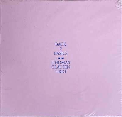 CD ALBUM DIGIPACK THOMAS CLAUSEN TRIO BACK 2 BASICS PROMOTIONAL EDITION NEU