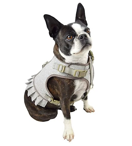 Martha Stewart Fashionable Tweed Dog Harness Tan Dress NEW eBay
