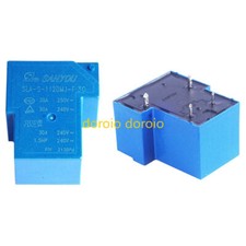 2Pcs SANYOU SLA-S-112DMJ-F-30 12VDC Power Relay 4Pins 30A 250VAC SPST