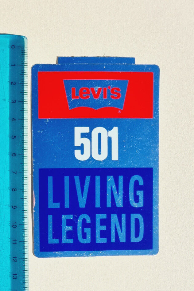 ステッカー　Levi's、BOBSON、McGREGOR、RIVAX Levi's 501 Living Legend Sticker Autocollant Vintage 80s Original