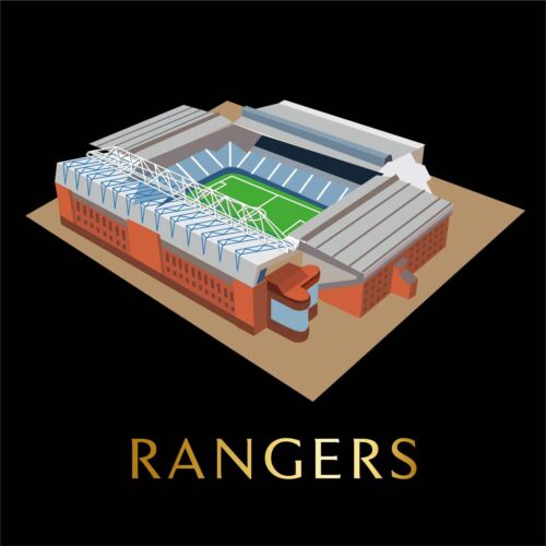 Scotland Football Stadium Scratch-Off Map - Picture 6 of 6