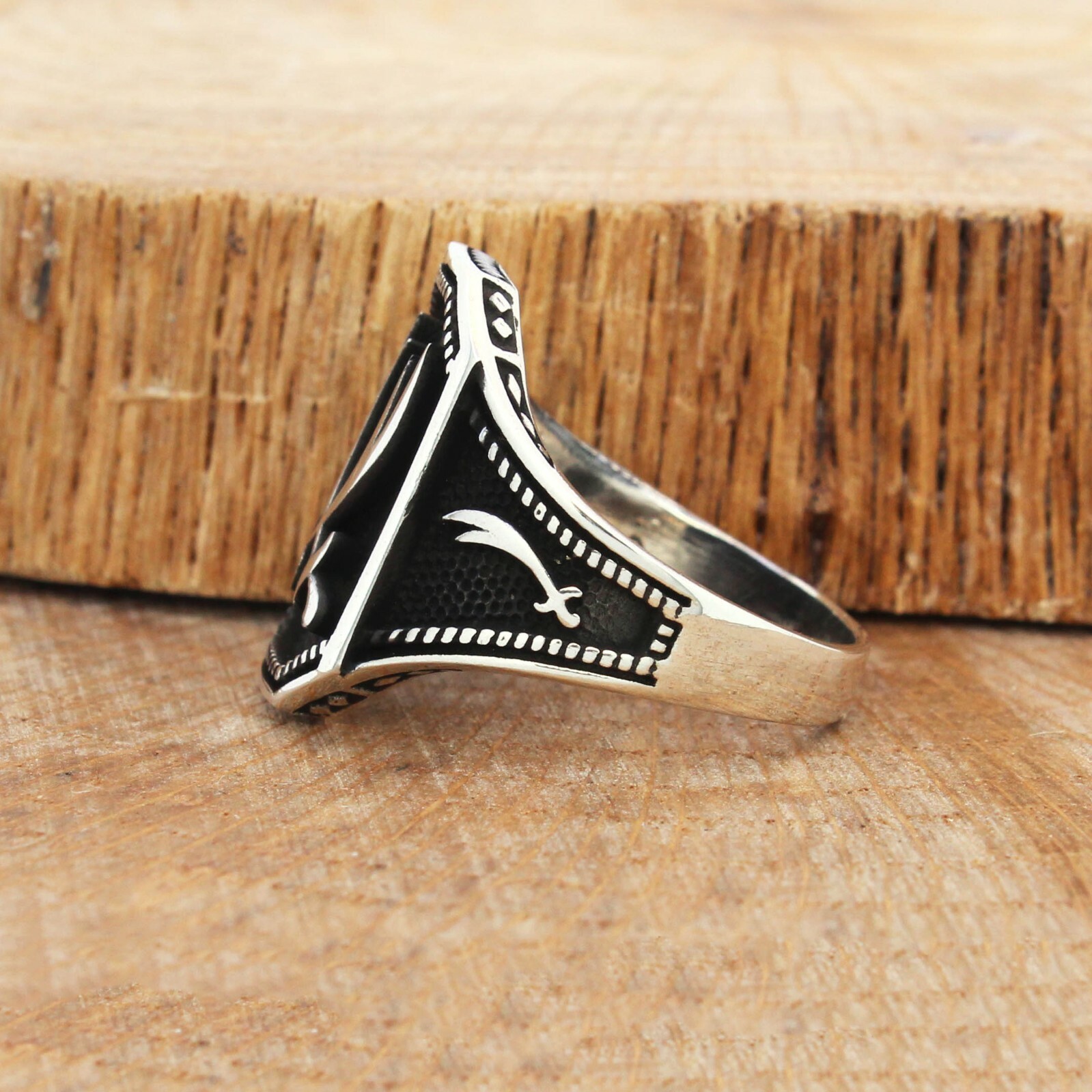 925 Sterling Silber Krallen Ring Dragon Claw Drachenkralle Bikerschmuck