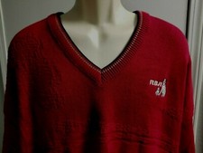 Isle of Cotton RCA Dog Logo Men's Vintage Made In USA Sweater, NWT, Size XXL