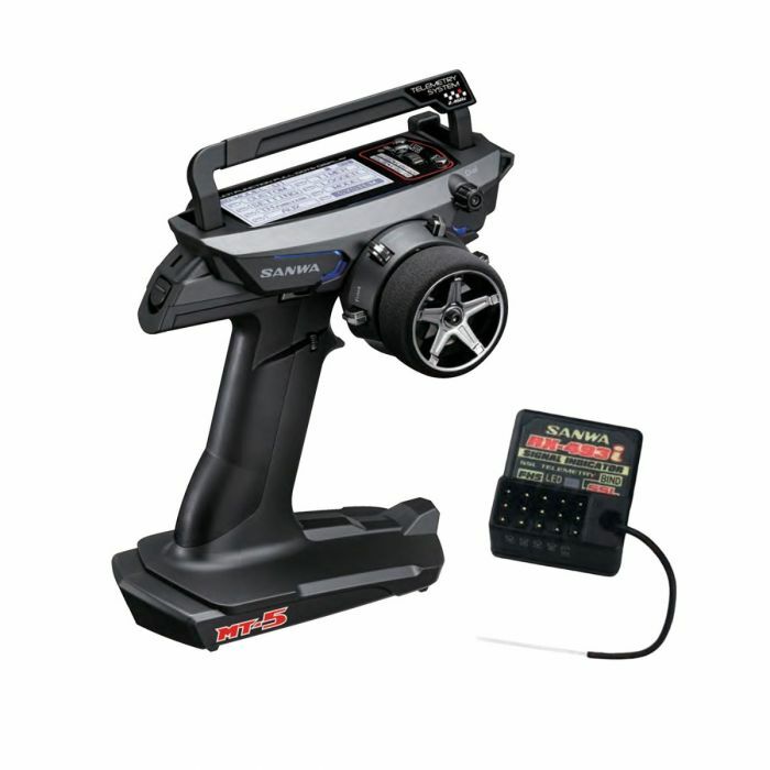 Sanwa MT-5 FH5/FH5U 4-Channel 2.4GHz Radio System w/ RX-493i DHL