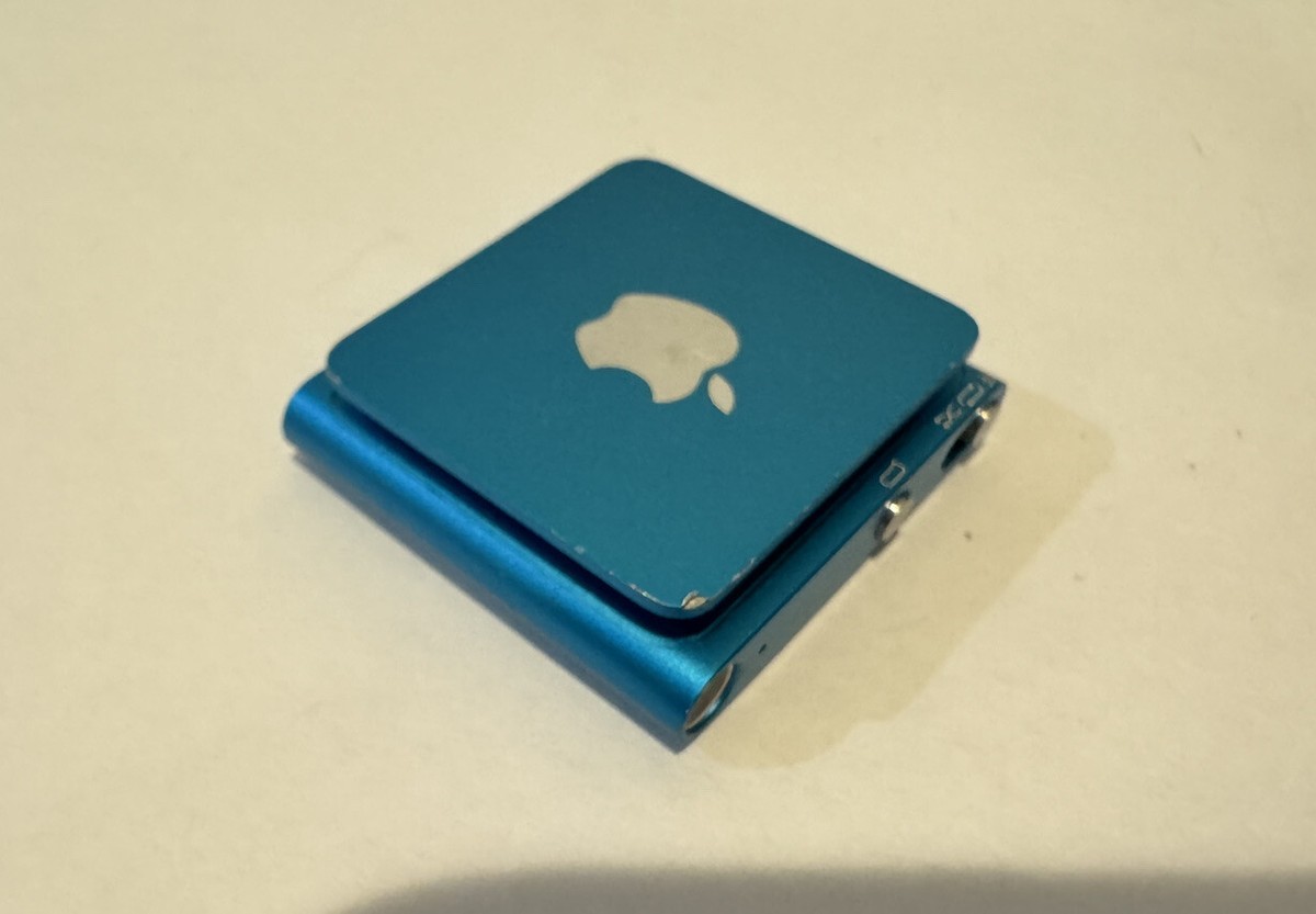 Apple iPod Shuffle 4th Generation Blue (2 GB) Works Great | eBay