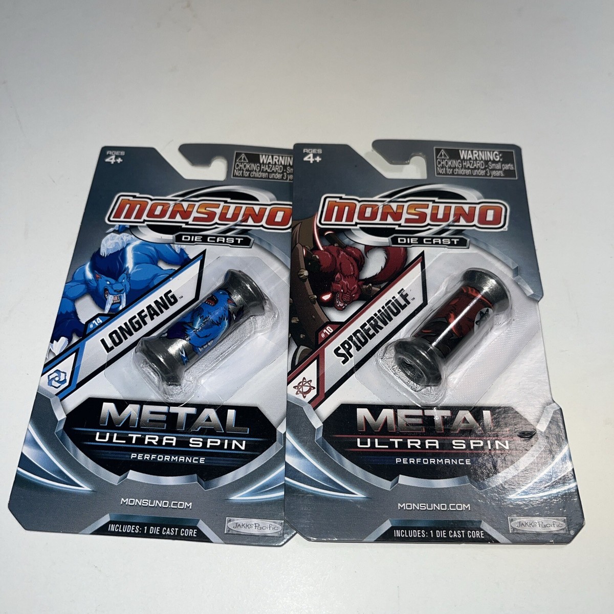 MONSUNO DIE CAST METAL ULTRA SPIN CORE-2012 JAKKS PACIFIC