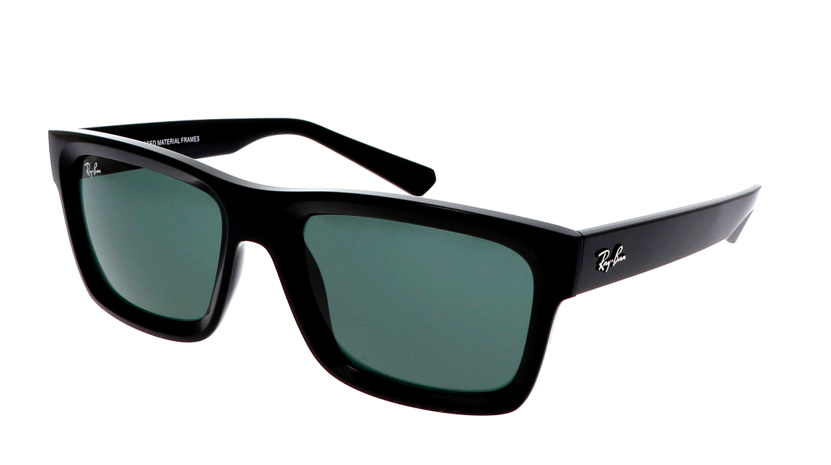 New RAY-BAN Sunglasses RB 4396 WARREN 6677/71 54-20 Black Frames w