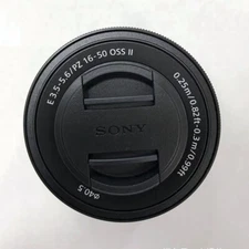 Sony E PZ 16-50mm F3.5-5.6 OSS II SEL16502 lens for A6500 A6600 A6700 ZV-E10II