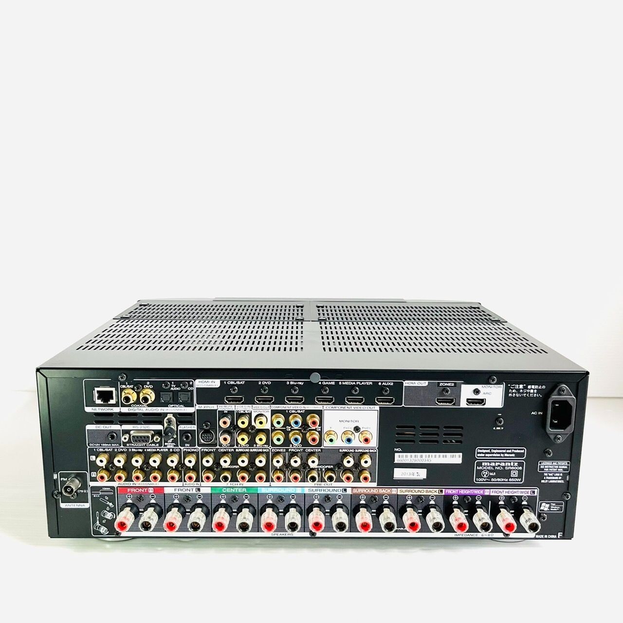 □マランツ[Marantz] AVサラウンドレシーバー SR6008□通電確認