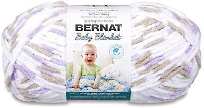 Bernat BABY BLANKET SUPER CHUNKY Strickgarn Wolle 300g 04113 Little Lilac Dove