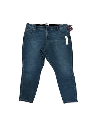 Ava & Viv Mid-Rise Skinny Jeans Size 26 Plus Stretch 