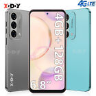 2025 New Cell Phone 4+128Gb 6.8' 8 Core Android 12 Smartphone Unlocked Dual SIm