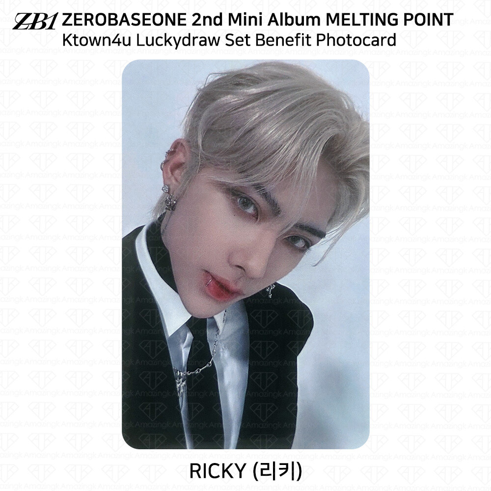 ZEROBASEONE ZB1 2nd Mini Album Melting Point Ktown4u Lucky ZEROBASEONE ZB1 2nd Mini Album Melting Point Ktown4u Lucky