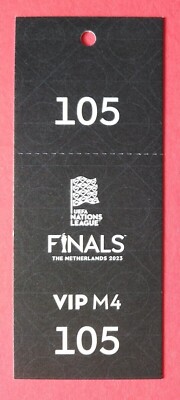 Wardrobe VIP TICKET UEFA Nations League 2023 Final Match 4 Croatia - Spain # 105