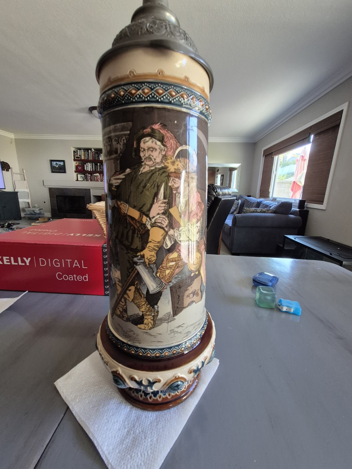Mettlach Drunken Night Mettlach Villeroy and Boch 1 Liter #1055 | eBay