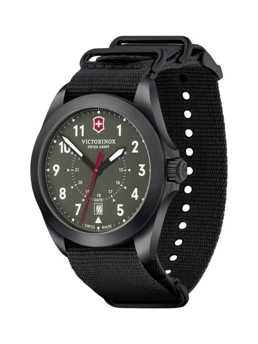 メル2512W2-2 Victorinox Swiss Army 241972 Heritage Quartz Nylon Strap Men's