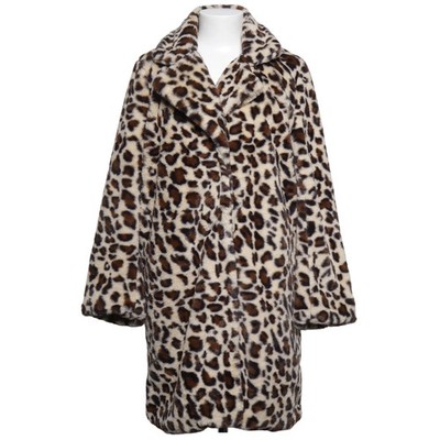 NA-KD, Winterjacke, Damen, Größe: S, model: leopard faux fur jacket #vSx