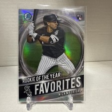 2021  Bowman Rookie of the Year Favorites Mojo Refractor #RRY-NM Nick Madrigal