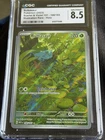 CGC 8.5 NM/Mint+ 151 Bulbasaur 166 Illustration Rare English Pokemon TCG