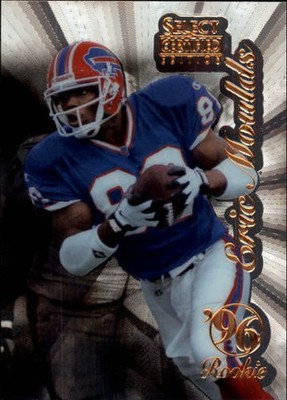1996 Select Certified Premium Stock #102 Eric Moulds - FB