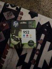 HP 952 3-Pack Original Ink Cartridges Cyan, Magenta, Yellow