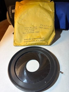 Edmund Scientific 100mm Iris Diaphragm 75mm Aperture Optical