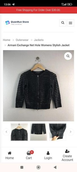 Women Armani Exchange Sweater Black XXS